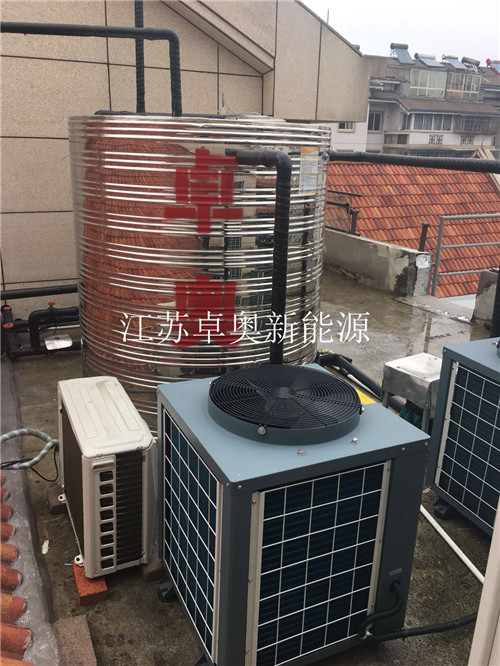 湖州百瀑宾馆太阳能加空气能热水工程圆满完工