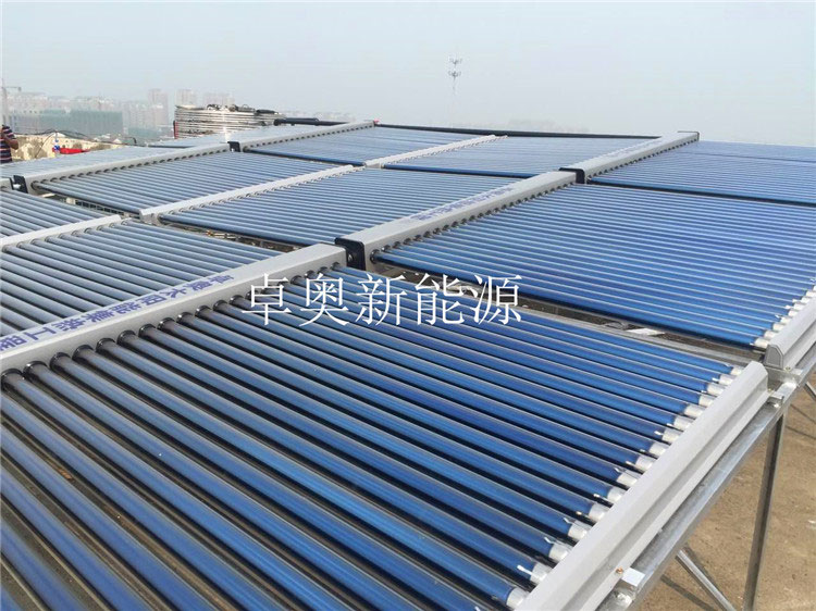 通如皋医疗诊所三吨太阳能加空气能热水工程